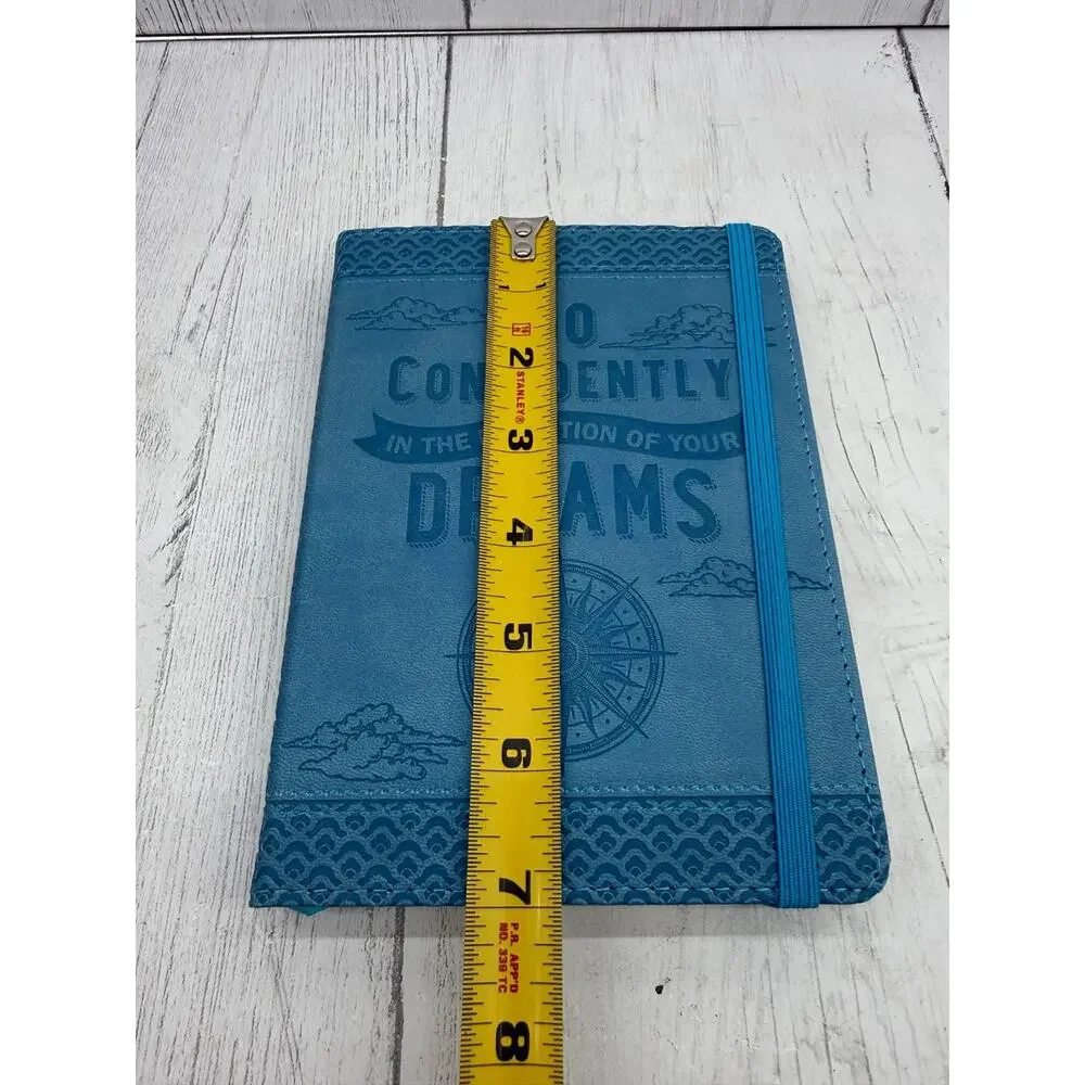 Go Confidently in Direction of Your Dreams Thoreau Embossed Journal NEW 7